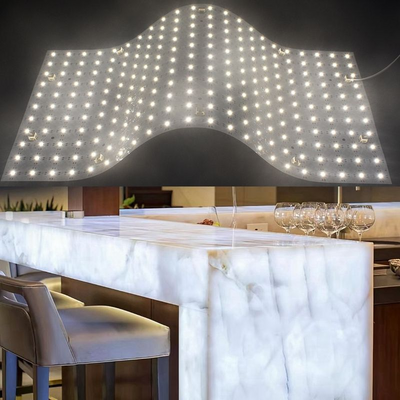 1LED Cut Flexible Light Sheet DC24V 288LEDs For Marble Stone Wall Lighting