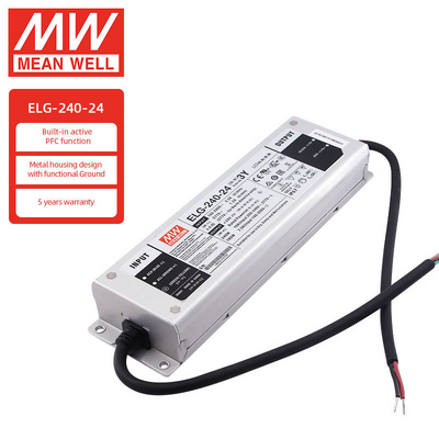 Meanwell ELG-240-24 240W 24V Dimmable LED Driver IP65 IP67 Power Supply
