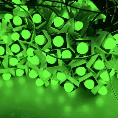 WS2811 RGB Programmable 12mm LED Pixel Light DC12V SMD5050 for Decoration