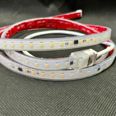 IP68 Waterproof AC220V SMD2835 LED Flex Strip 120LEDs/M White 3000K-6500K