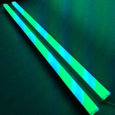 Smart DMX512 RGB LED Profile Tube Linear Light for Building Illumination