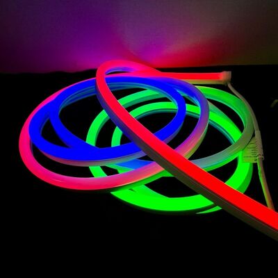 3535 RGBIC LED Neon Flex Light 10x23mm Silicone Neon Rope Light With Dynamic Effects