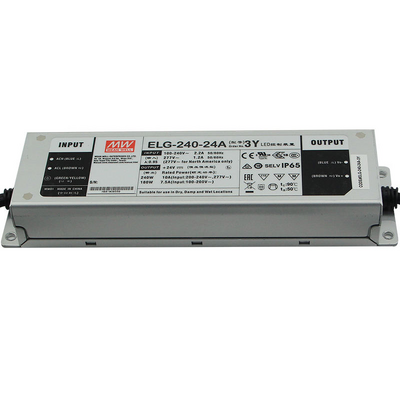 Meanwell ELG-240-24 240W 24V Dimmable LED Driver IP65 IP67 Power Supply