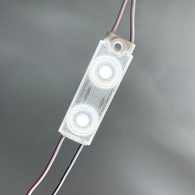 High Brightness 2835 LED Module 24V 0.72W 130lm 6500K Wide Angle