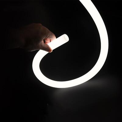 Flexible D30mm LED Neon Tube 360 Degree Glow Light Strip for Custom Display