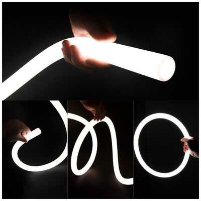 D40mm Round Silicone LED Neon Strip 360° Uniform Glow Flexible Light