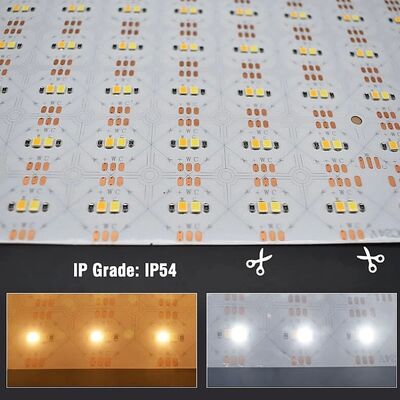 CCT Tunable White LED Flex Sheet 24V Dimmable 3000K-6500K For Light Panels