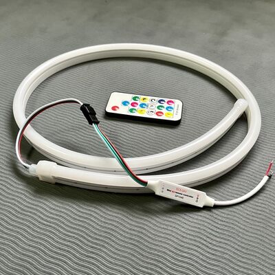 3535 RGBIC LED Neon Flex Strip 12V 8x17mm Addressable 120LED/M Light