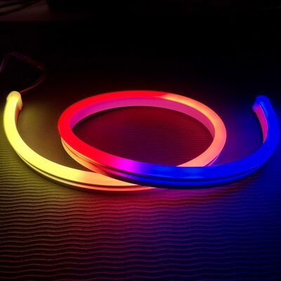 Addressable 8x17mm RGBIC Neon Flex LED Strip 12V 120LED/M Decorative