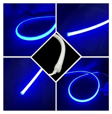 13x13mm RGB LED Neon Flex Light Strip SMD2835 Silicone Tube for Signage